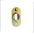 Emtek EM28PSL238S 28 Degree Silver Passage Latch 2-3/8" Backset Less Faceplate Sparrow Supply