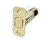 Emtek EMDBL234R3 Radius Deadbolt Latch 2-3/4" Backset Polished Brass Lifetime Finish Sparrow Supply