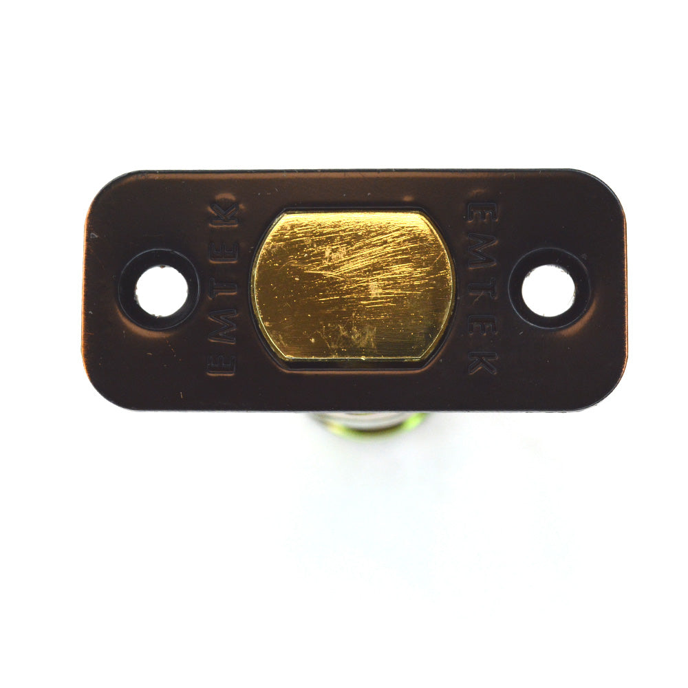 Emtek EMDBL238R10B Radius Deadbolt Latch 2-3/8" Backset Oil Rubbed Bronze Finish Sparrow Supply