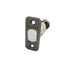Emtek EMDBL238R15A Radius Deadbolt Latch 2-3/8" Backset Pewter Finish Sparrow Supply