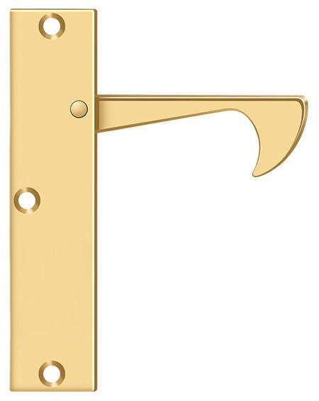 Deltana EPT425CR003 Edge Pulls-Thin; 4-1/4"; Lifetime Brass Finish Sparrow Supply