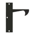 Deltana EPT425U19 Edge Pulls-Thin; 4-1/4" Black Finish Sparrow Supply