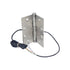 Command Access ETH8W4545630BB91 4-1/2" x 4-1/2" Electric 8 Wire BB1191 Stainless Steel Base Hinge US32D Satin Stainless Steel Finish