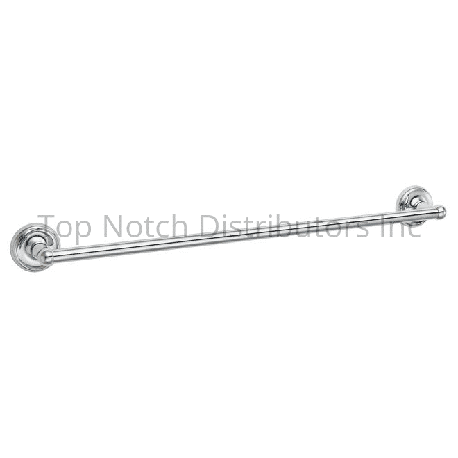 GEO EV2434-PC 24" x 3/4" Classic Towel Bar Set Polished Chrome Sparrow Supply