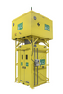 Bradley S19392-GA4LA Enclosed Outdoor Gravity Fed Shower Sparrow Supply