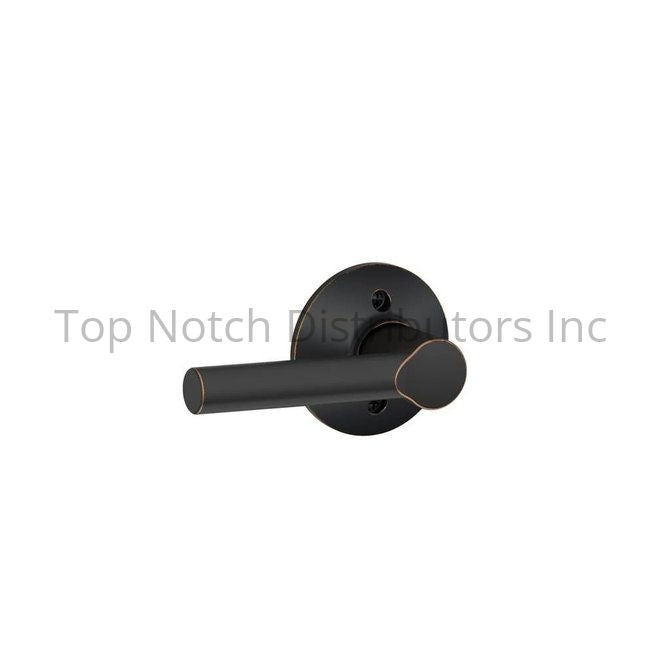 Schlage Residential F170BRW716 Broadway Lever Half Dummy Aged Bronze Sparrow Supply