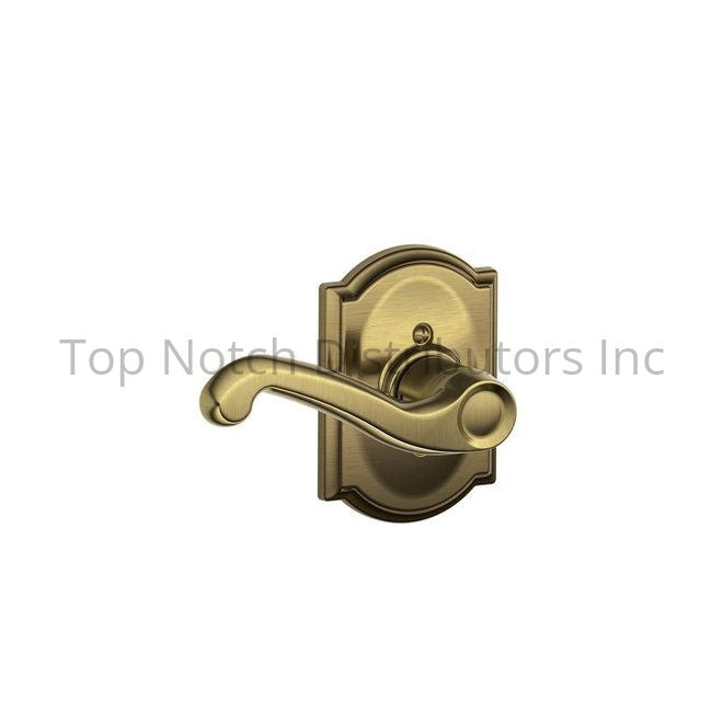 Schlage Residential F170FLA609CAMRH Right Hand Flair Lever with Cam... Sparrow Supply