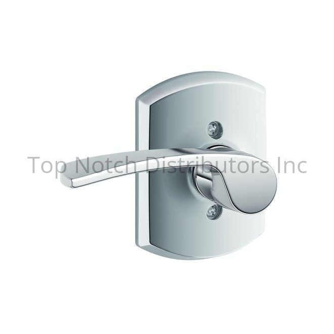 Schlage Residential F170MER625GRWRH Right Hand Merano Lever with Gr... Sparrow Supply
