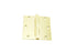 Best Hinges F24831226D 3-1/2" Steel Full Mortise Standard Weight Swing Clear Hinge for Square Edge Doors # 054505 Satin Chrome Finish Sparrow Supply