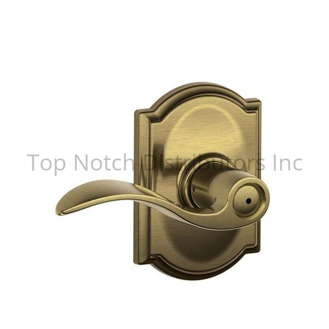 Schlage Residential F40ACC609625CAMRH Right Hand Accent Lever with ... Sparrow Supply
