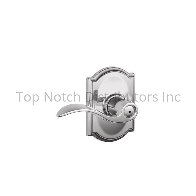 Schlage Residential F40ACC625CAM Accent Lever with Camelot Rose Pri... Sparrow Supply
