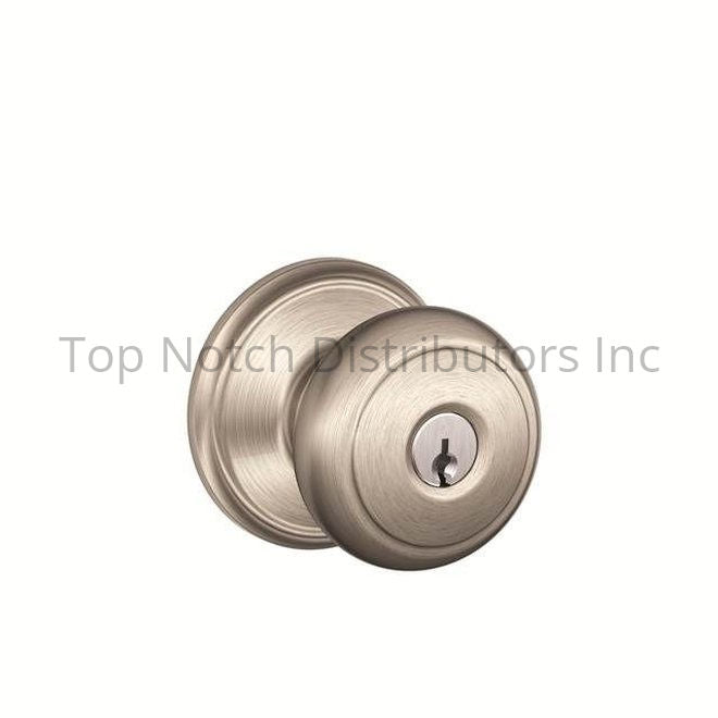 Schlage Residential F51AAND619716 Andover Knob Keyed Entry Lock C K... Sparrow Supply