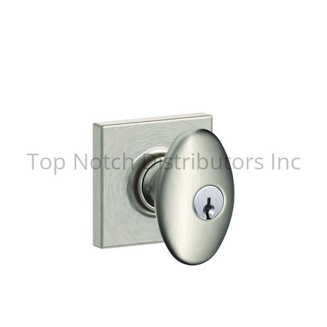 Schlage Residential F51ASIE619COL Siena Knob with Collins Rose Keye... Sparrow Supply