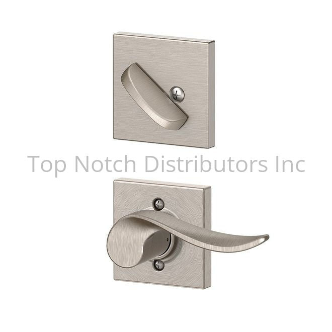 Schlage Residential F59SAC619COLLH Left Hand Sacramento Lever with ... Sparrow Supply