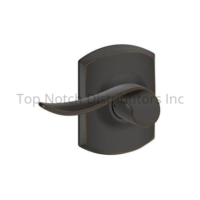 Schlage Residential F94SAC716GRWRH Right Hand Sacramento Lever with... Sparrow Supply