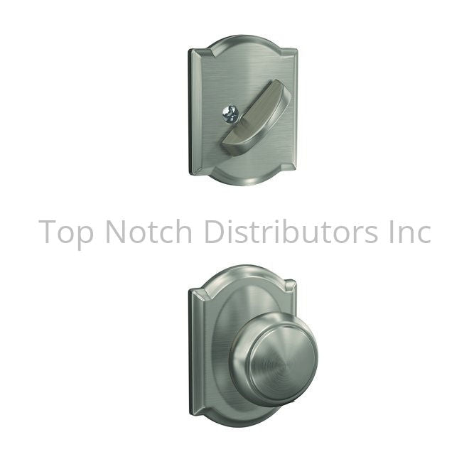 Schlage Residential FC59AND619CAM Custom Andover Knob with Camelot ... Sparrow Supply