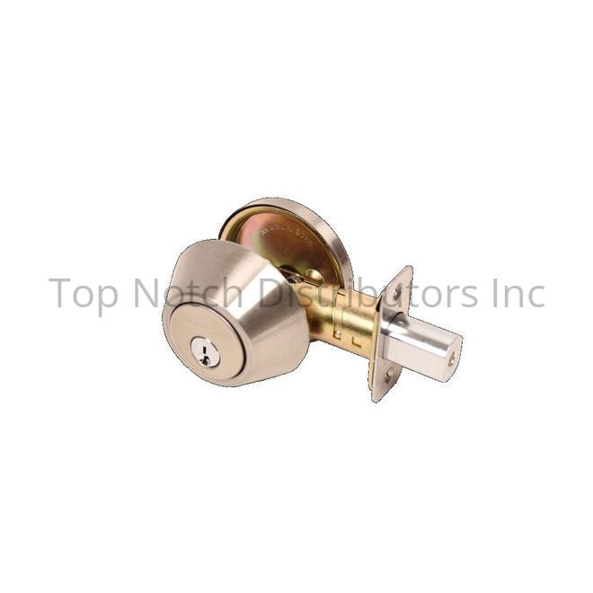 PAMEX FD2P1UL Round Single Cylinder Deadbolt Grade 3 UL Rated with ... Sparrow Supply