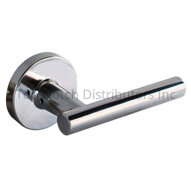 PAMEX FLT204 Mira Lever with Round Rose Half Dummy Lockset Grade 3 ... Sparrow Supply