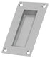 Deltana FP155U32D Flush Pull; Rectangular; Stainless Steel; 4" x 2" x 7/16"; Satin Stainless Steel Finish Sparrow Supply