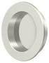 Deltana FP238U14 2-3/8" Round Flush Pull Bright Nickel Finish Sparrow Supply