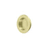 Deltana FP238U3-UNL 2-3/8" Round Flush Pull Unlacquered Bright Brass Finish Sparrow Supply
