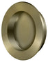 Deltana FP238U5 2-3/8" Round Flush Pull Antique Brass Finish Sparrow Supply