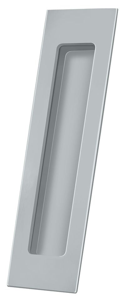 Deltana FP7178U26D Flush Pull; Rectangular; Solid Brass; 7" x 1-7/8" x 3/8"; Satin Chrome Finish Sparrow Supply