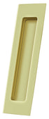 Deltana FP7178U3 Flush Pull; Rectangular; Solid Brass; 7" x 1-7/8" x 3/8"; Bright Brass Finish Sparrow Supply