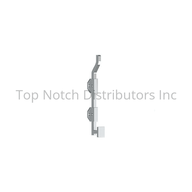 Deltana FPGM1026 10" Modern Offset Surface Bolt; Heavy Duty; Bright... Sparrow Supply