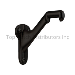 GEO HB3-MB 1-1/4" x 2-7/8" Handrail Bracket Matte Black Sparrow Supply
