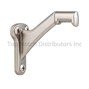 GEO HBHD4-SN 1-1/4" x 3-1/8" Heavy Duty Handrail Bracket Satin Nickel Sparrow Supply