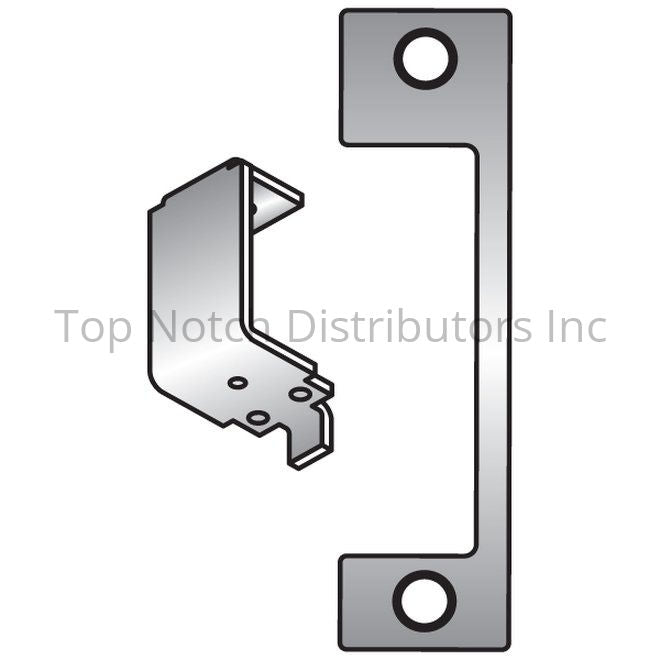 HES HD629 HD Faceplate for 1006 Strike Bright Stainless Steel Polis... Sparrow Supply