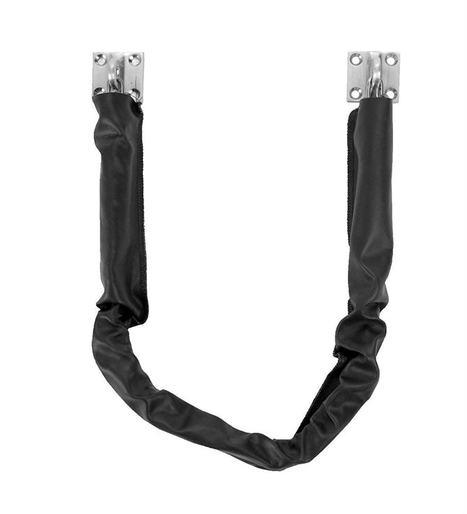 Don-Jo HDCC2512626 25-1/2" Heavy Duty Crash Chain Satin Chrome Finish