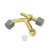 Deltana HP70U3-UNL Hinge Pin Stop; Hinge Mounted; Unlacquered Bright Brass Finish Sparrow Supply