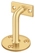 Deltana HRC253CR003 Hand Rail Brackets; 3" Projection; Lifetime Brass Finish