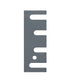 Don-Jo HS060PC 1-5/8" x 4-1/2" 16 Gauge Hinge Shim Prime Coat Finish Sparrow Supply