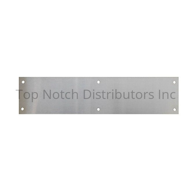 Don-Jo J1026302034 20" x 34" Kick Plate Satin Stainless Steel Satin... Sparrow Supply