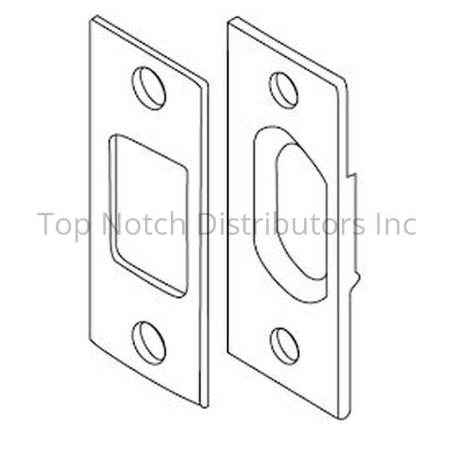 Schlage Residential - J Series J250003605 Square Deadbolt Strike Br... Sparrow Supply