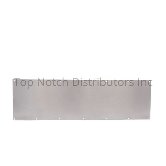 Trimco K00506301240 12" x 40" Kick Plate Satin Stainless Steel Sparrow Supply