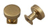 Pride Industrial K1218RG 1-1/4" Diameter Manhattan Cabinet Knob Rose Gold Finish Sparrow Supply