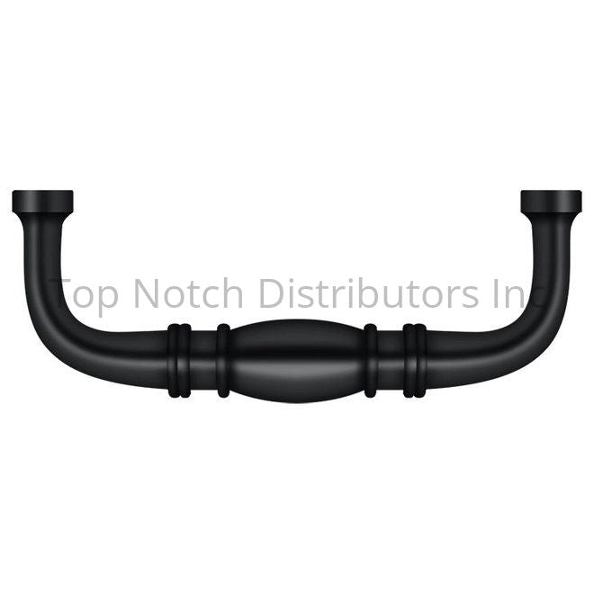 Deltana K4473U19 Colonial Wire Pull; 3"; Black Sparrow Supply