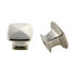 Pride Industrial K81091SN 1-1/4" Square Cabinet Knob Satin Nickel Finish Sparrow Supply