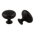 Pride Industrial K81361BK 1-1/4" St. Louis Cabinet Knob Matte Black Finish Sparrow Supply