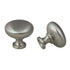 Pride Industrial K81361SN 1-1/4" St. Louis Cabinet Knob Satin Nickel Finish Sparrow Supply