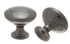 Pride Industrial K910BN 1-1/16" Diecast Mushroom Cabinet Knob Black Nickel Finish Sparrow Supply