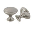 Pride Industrial K910SN 1-1/16" Diecast Mushroom Cabinet Knob Satin Nickel Finish Sparrow Supply