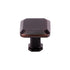 Pride Industrial K9223010B 1" Square Cabinet Knob Oil Rubbed Bronze Finish Sparrow Supply
