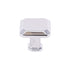 Pride Industrial K92230PC 1" Square Cabinet Knob Polished Chrome Finish Sparrow Supply