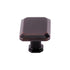 Pride Industrial K9243010B 1-1/2" Rectangle Cabinet Knob Oil Rubbed Bronze Finish Sparrow Supply