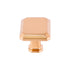 Pride Industrial K92430RG 1-1/2" Rectangle Cabinet Knob Rose Gold Finish Sparrow Supply